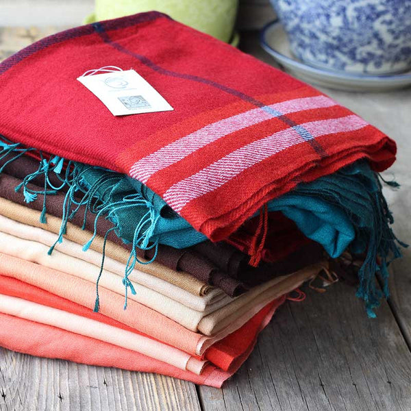 Pashmina care instructions used by experts