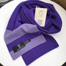 lavender cashmere scarf