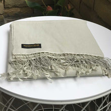 Champagne pashmina shawl