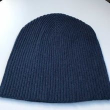 cashmere beanie navy blue