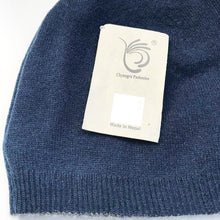 cashmere beanie navy blue