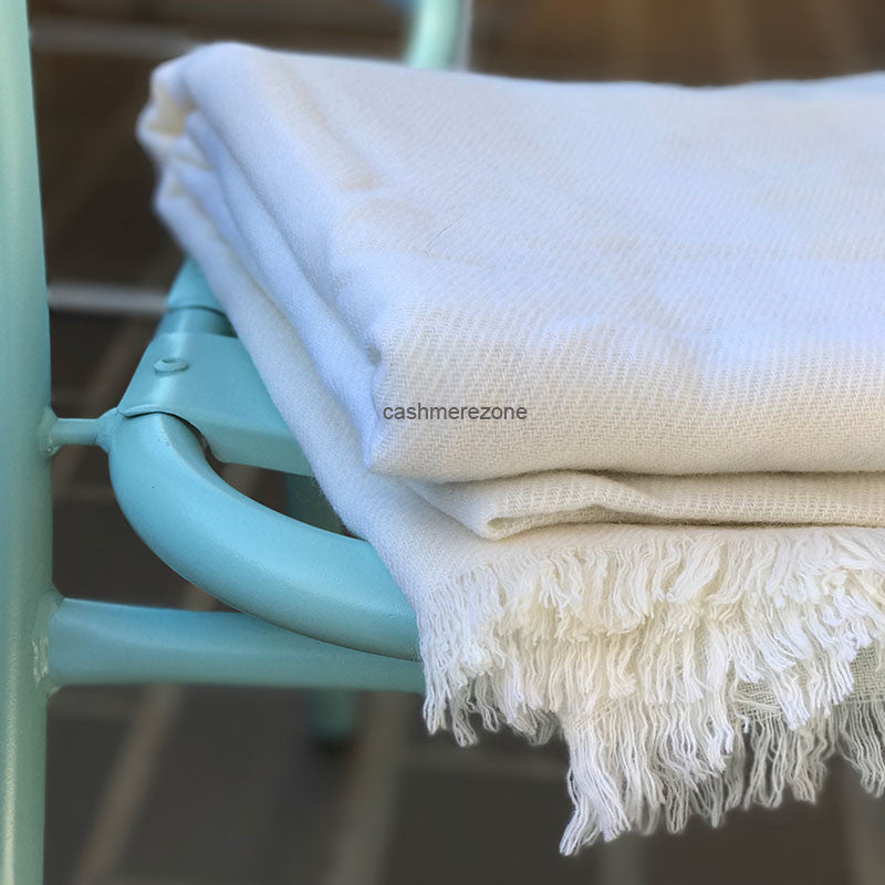 Cashmere Blanket Cream